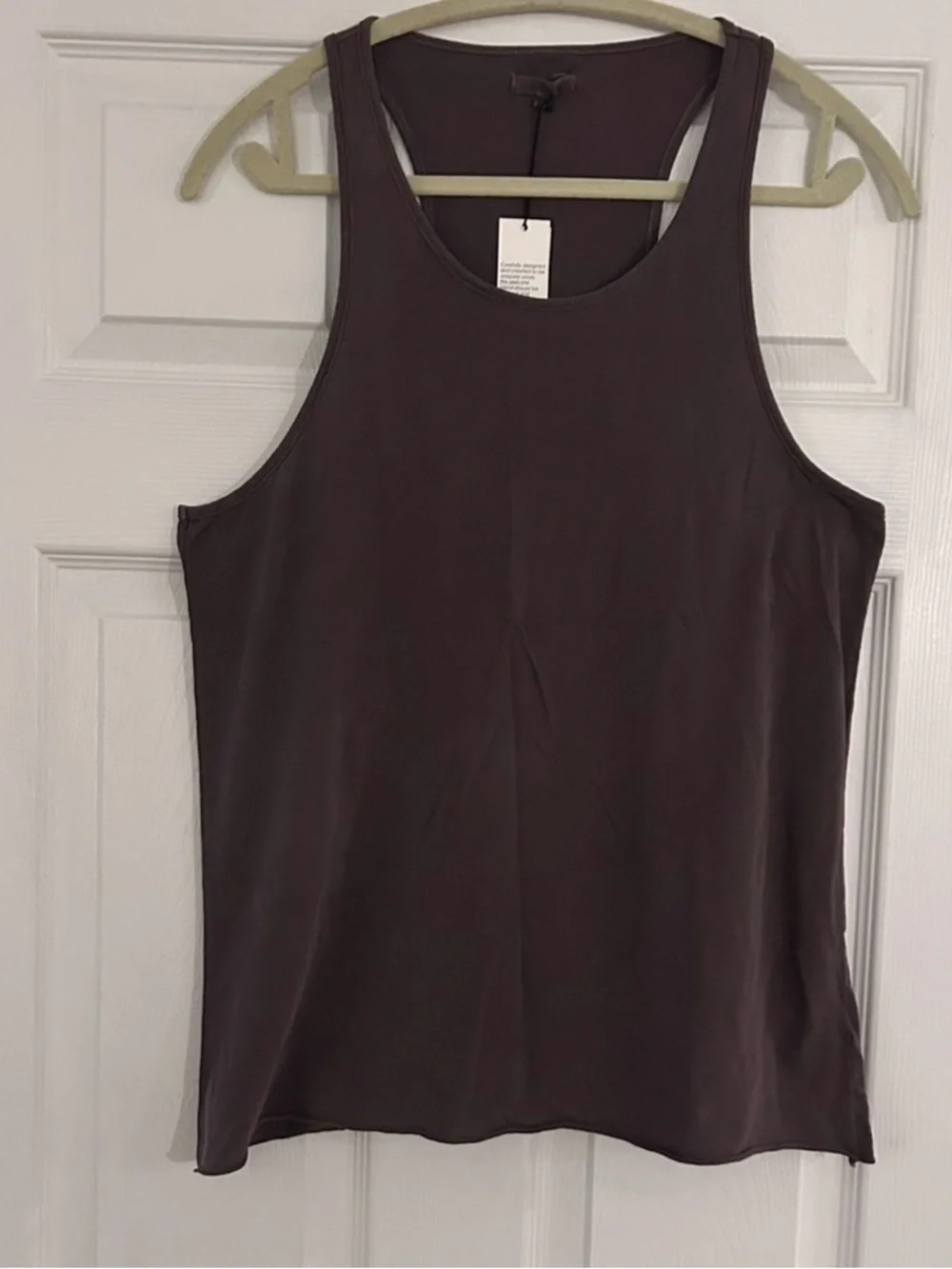 Unsubscribed Tank Top Size Large Cotton NEW With Tags